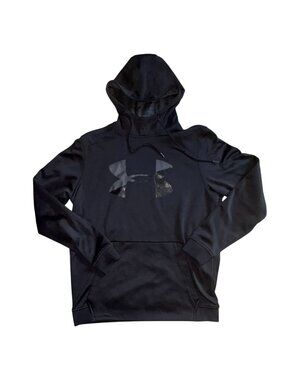 Under Armour Coldgear Loose Fit Hoodie/Sweatshirt-Black-Size M-GUC